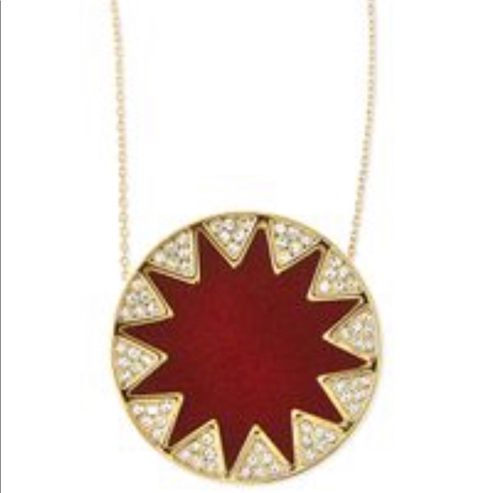 NWOT House of Harlow Sunburst Pendant Necklace